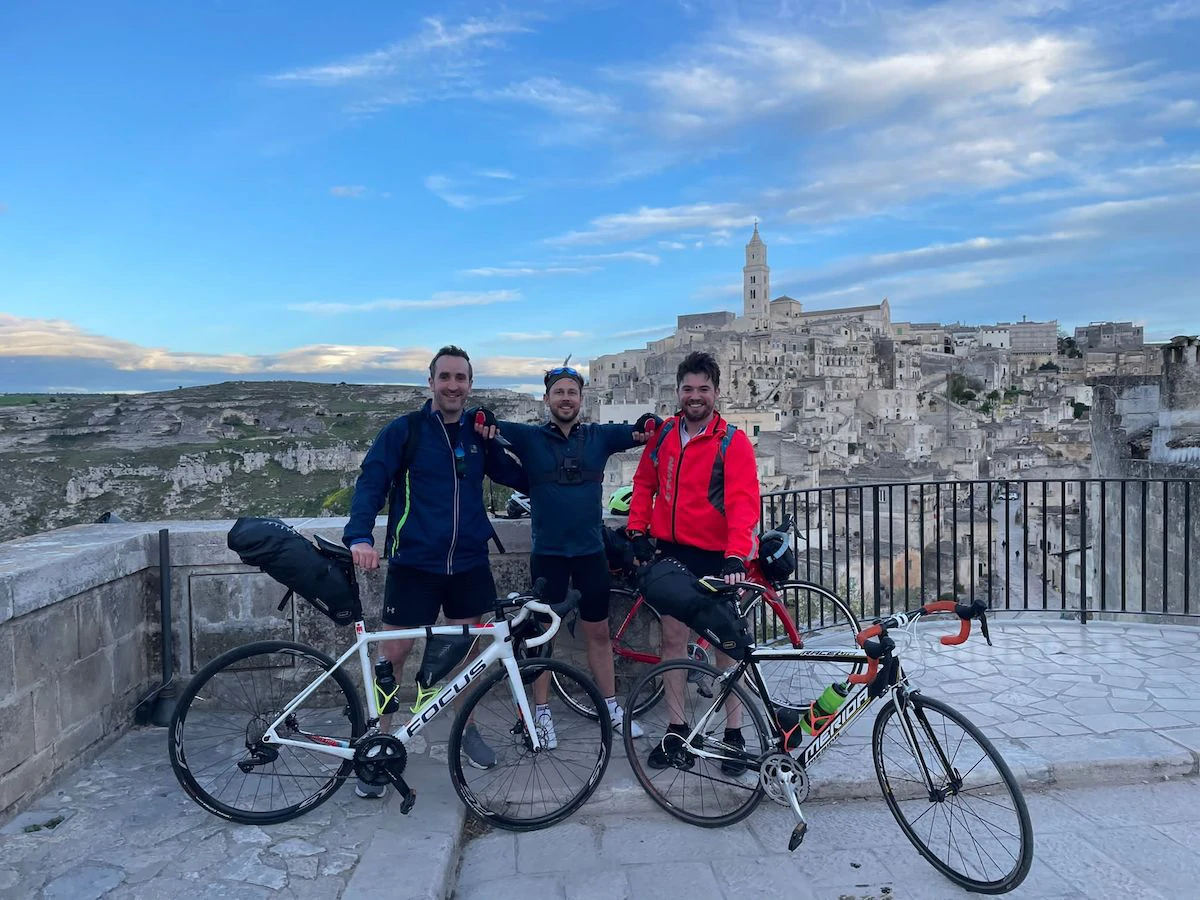 gravel bike rental in matera