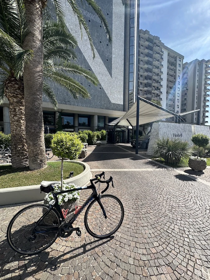 road bike gravel bike rental in Bari cycling in Puglia